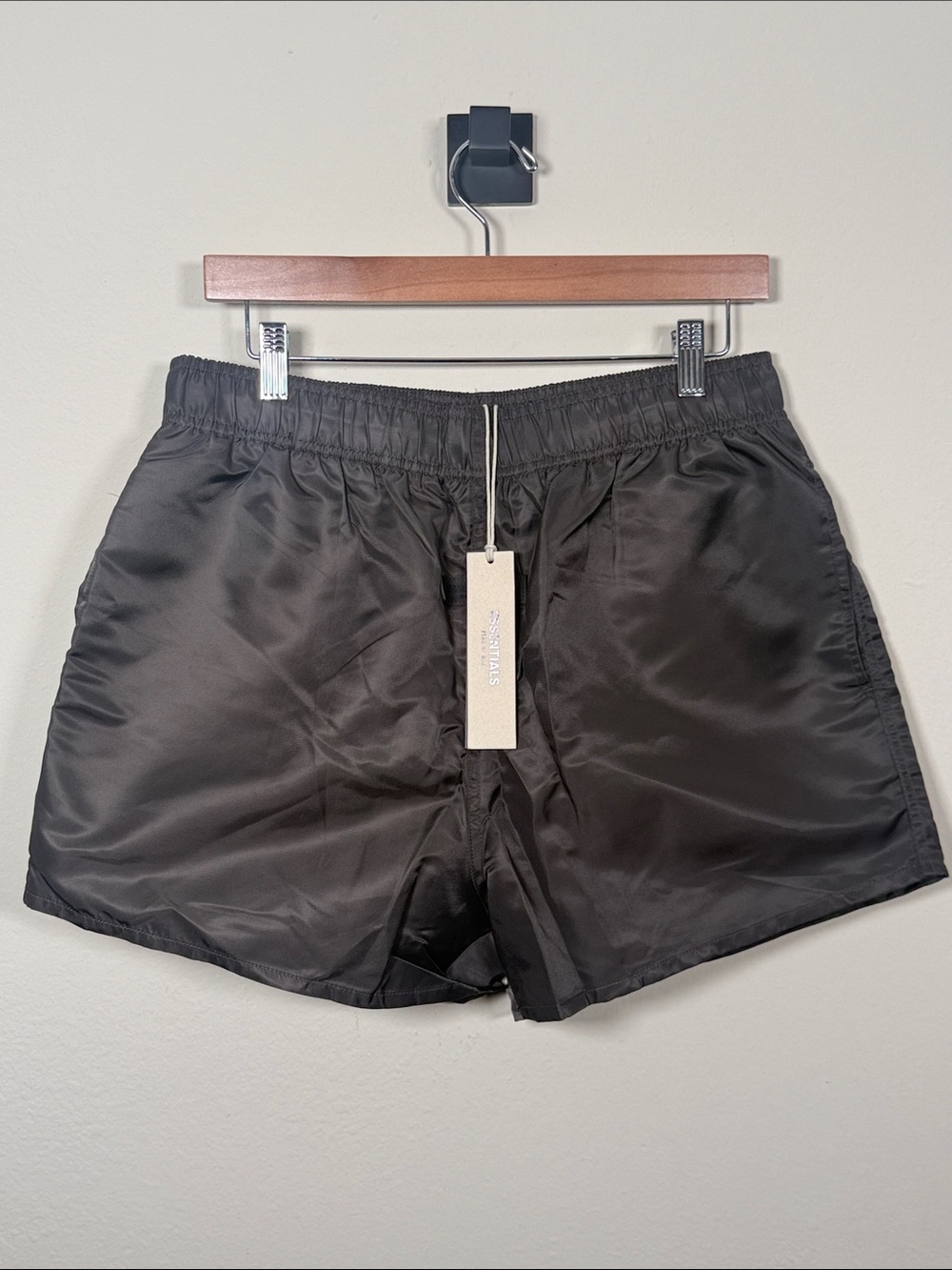 Fear of Good Essentials Men's Black Running Shorts Medium